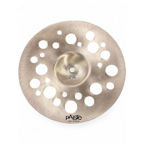Used Paiste 10in PST X SWISS SPLASH Cymbal