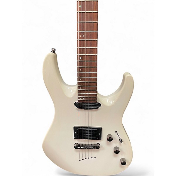 Used Mitchell MD200 White Solid Body Electric Guitar