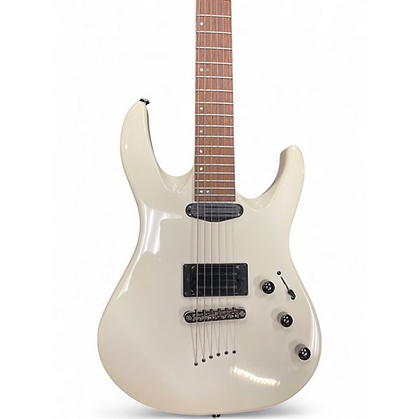 Used Mitchell MD200 White Solid Body Electric Guitar