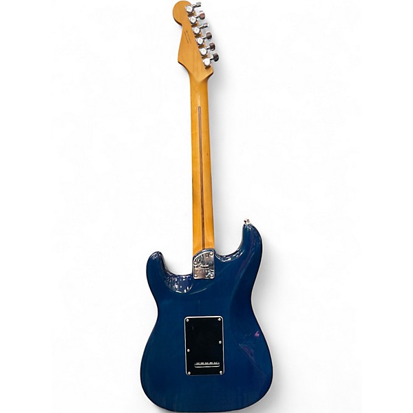 Used 2021 Fender American Ultra Stratocaster Denim Solid Body Electric Guitar