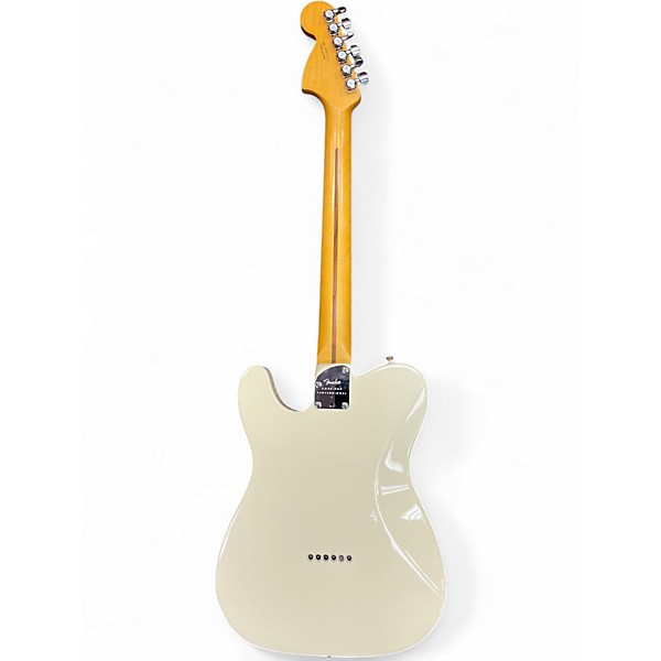Used Fender AMERICAN PRO II TELECASTER DELUXE Olympic White Solid Body Electric Guitar