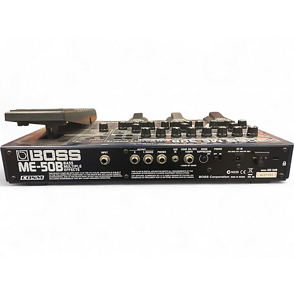 Used BOSS ME50B Bass Multi Bass Effect Pedal