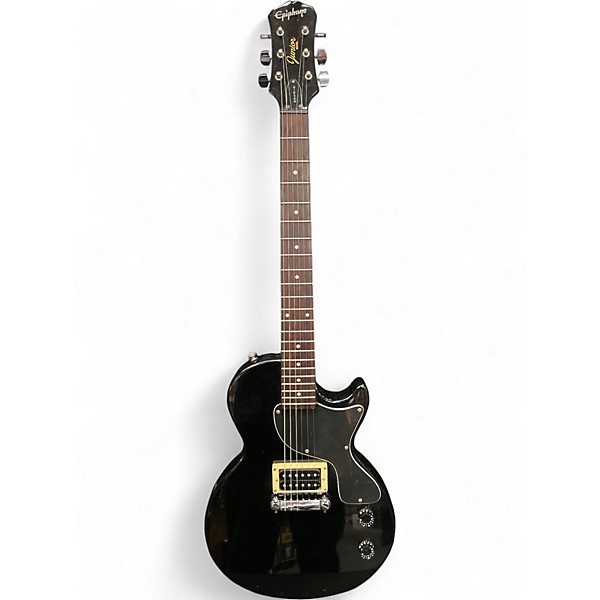 Used Epiphone les paul junior black Solid Body Electric Guitar