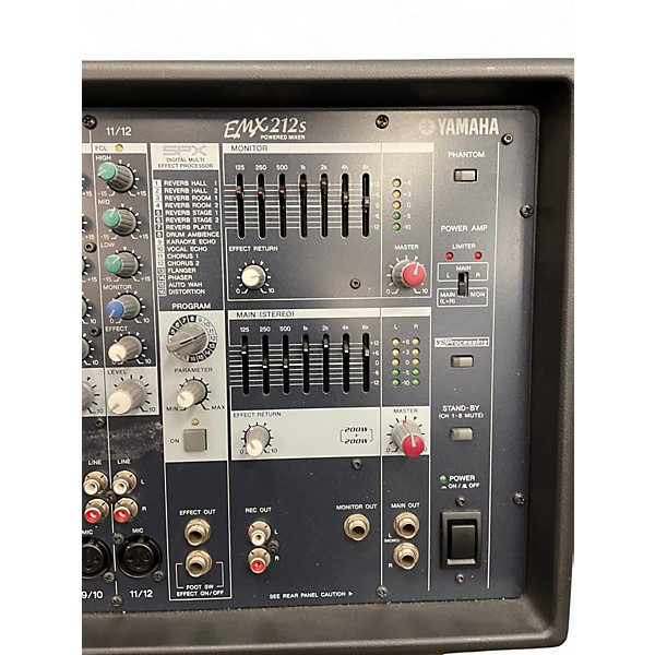 Used Yamaha EMX212S Powered Mixer