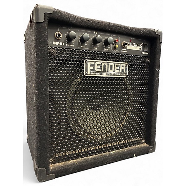 Used Fender Rumble 15 15W 1X8 Bass Combo Amp