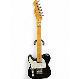 Used Fender Standard Telecaster Left Handed Black Electric Guitar