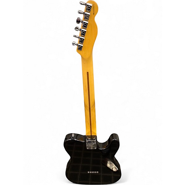 Used Fender Standard Telecaster Left Handed Black Electric Guitar