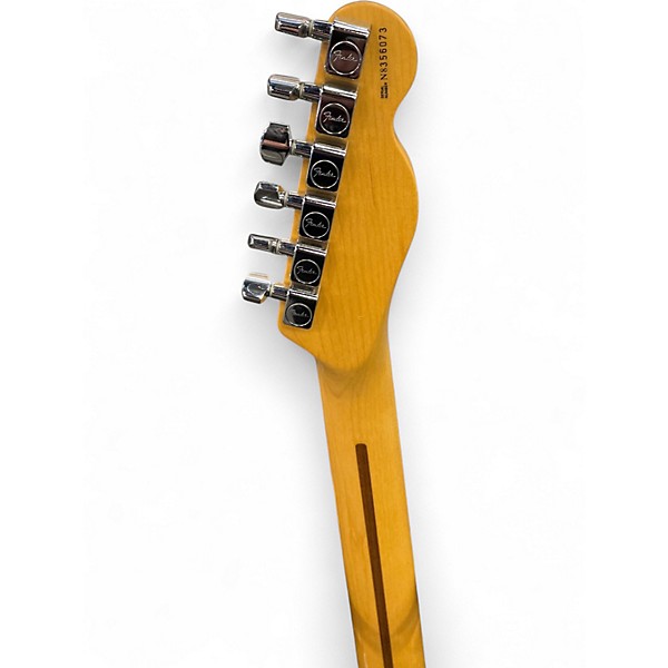 Used Fender Standard Telecaster Left Handed Black Electric Guitar