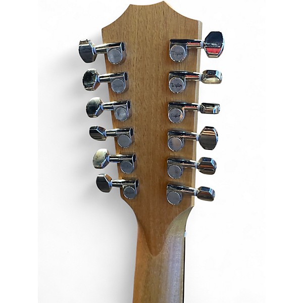 Used Taylor 254CE Plus Natural 12 String Acoustic Electric Guitar