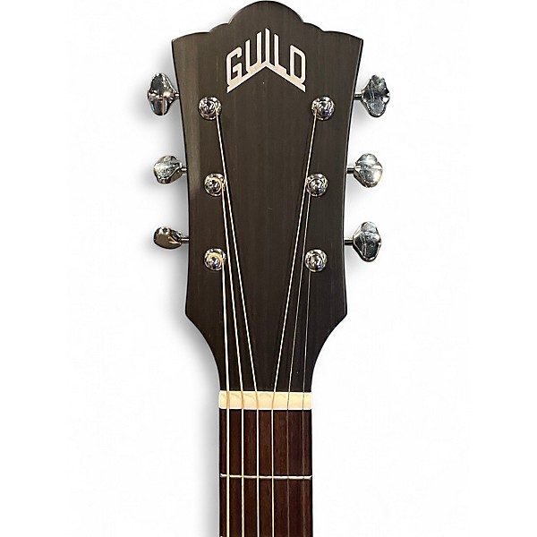 Used Guild OM240CE Natural Acoustic Electric Guitar