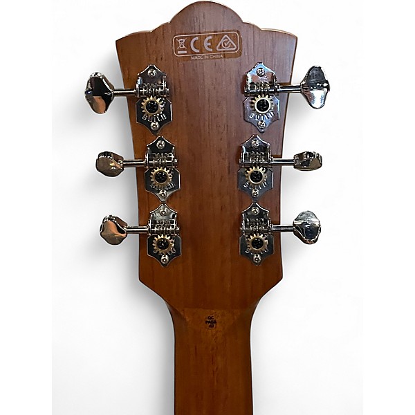 Used Guild OM240CE Natural Acoustic Electric Guitar