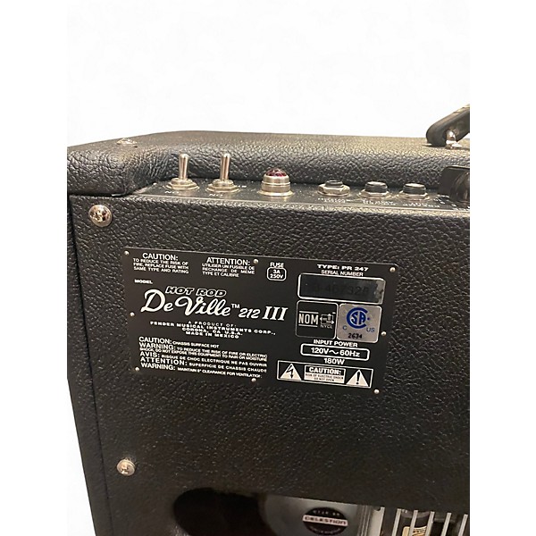 Used Fender Hot Rod Deville III 60W 2x12 Tube Guitar Combo Amp