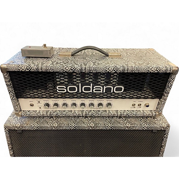Used Soldano SLO100 100W AND 4X12 CAB Guitar Stack