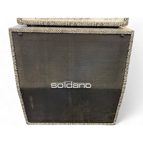 Used Soldano SLO100 100W AND 4X12 CAB Guitar Stack