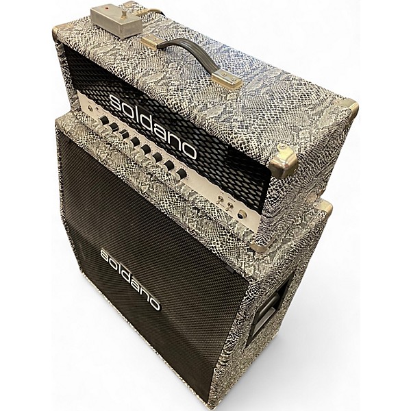 Used Soldano SLO100 100W AND 4X12 CAB Guitar Stack