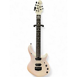 Used Ernie Ball Music Man John Petrucci Majesty 6 White Sparkle Solid Body Electric Guitar