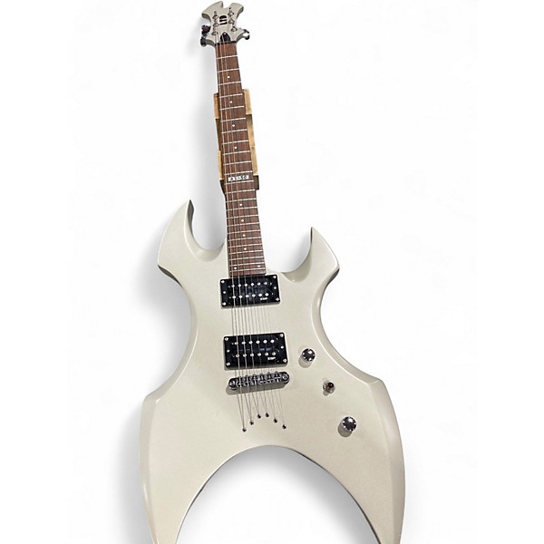Used ESP LTD AX50 Silver Solid Body Electric Guitar