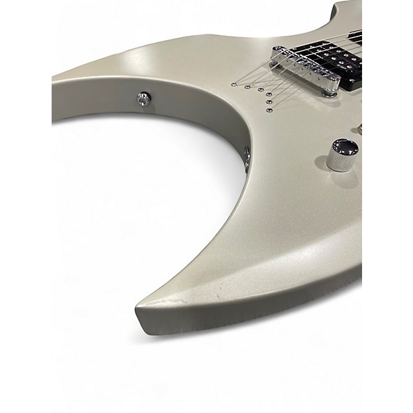Used ESP LTD AX50 Silver Solid Body Electric Guitar