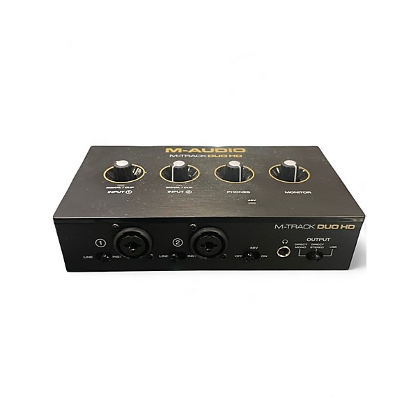 Used M-Audio M-TRACK DUO HD Audio Interface