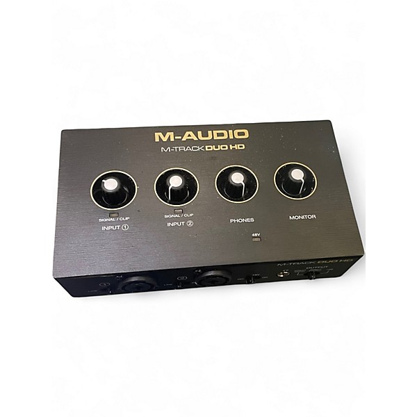 Used M-Audio M-TRACK DUO HD Audio Interface
