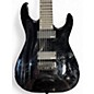 Used Jackson JS22-7 Dinky 7 String Black Solid Body Electric Guitar