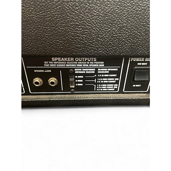 Used Genz Benz El Diablo 100 Tube Guitar Amp Head