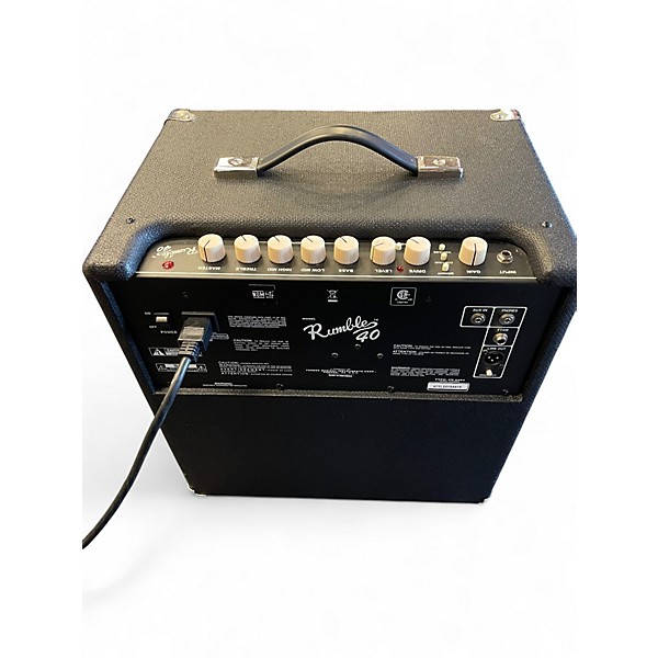 Used Fender RUMBLE 40 Bass Combo Amp