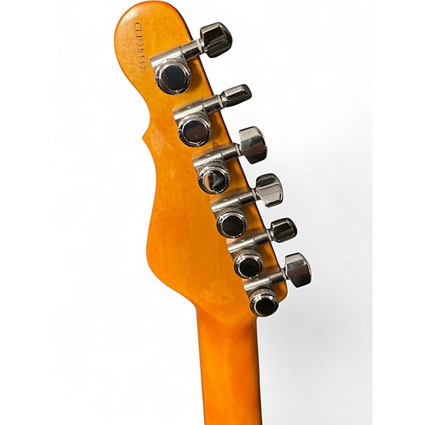 Used G&L ASAT Special Deluxe Clear Orange Solid Body Electric Guitar