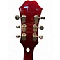 Used Epiphone Riviera Custom Burgundy Hollow Body Electric Guitar