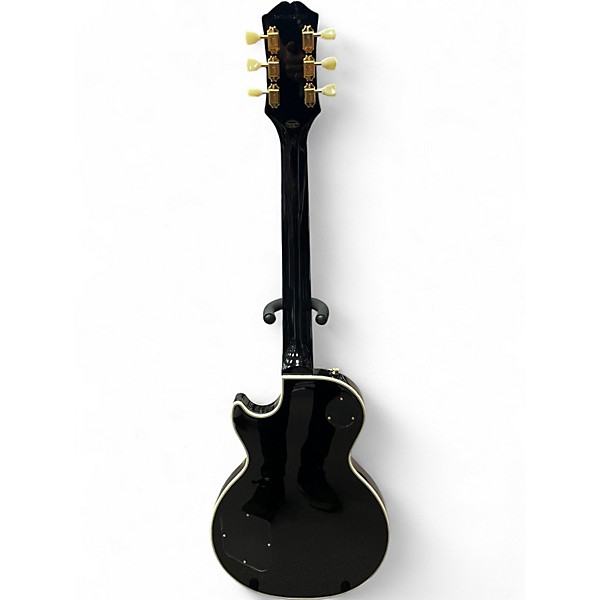 Used Epiphone LES PAUL CUSTOM P90 Ebony Solid Body Electric Guitar