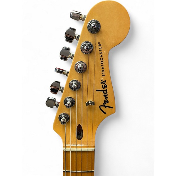 Used Fender STANDARD STRATOCASTER Olympic White Solid Body Electric Guitar