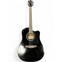 Used Ibanez V70CE Black Acoustic Electric Guitar