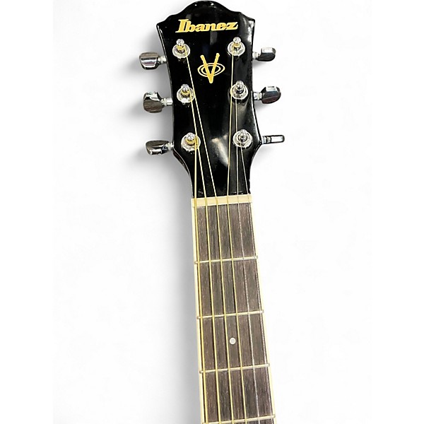 Used Ibanez V70CE Black Acoustic Electric Guitar