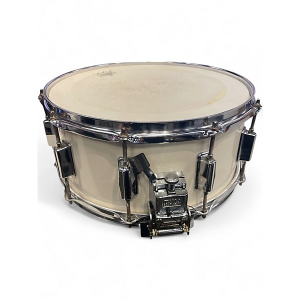 Used TAMA 14X6 Artwood Snare 80s White Drum