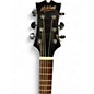 Used Mitchell mx430qab Trans Black Acoustic Electric Guitar