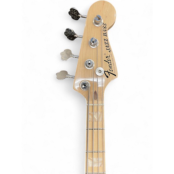 Used 2023 Fender USA Geddy Lee Signature Jazz Bass Black Electric Bass Guitar