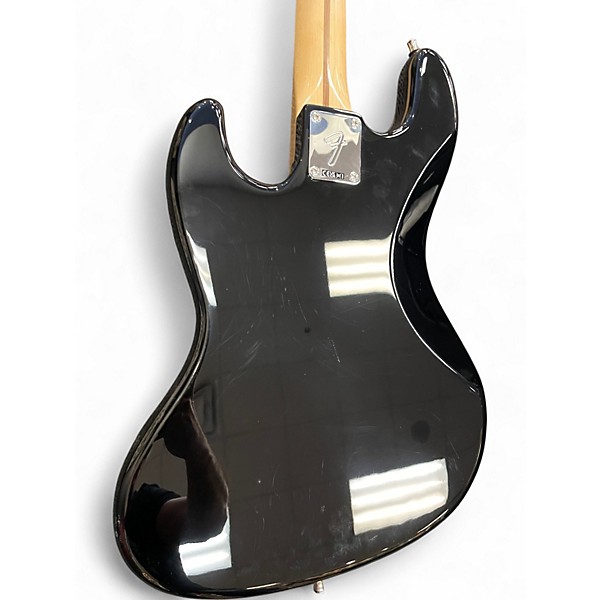Used 2023 Fender USA Geddy Lee Signature Jazz Bass Black Electric Bass Guitar
