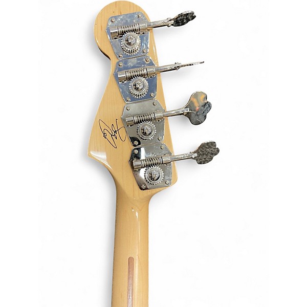 Used 2023 Fender USA Geddy Lee Signature Jazz Bass Black Electric Bass Guitar