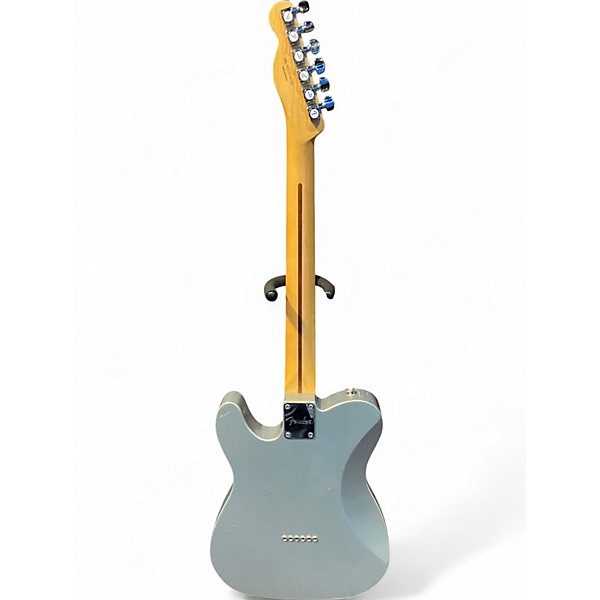 Used Fender Standard Telecaster HH Metallic Silver Solid Body Electric Guitar