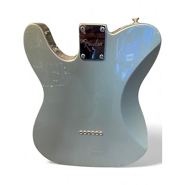 Used Fender Standard Telecaster HH Metallic Silver Solid Body Electric Guitar