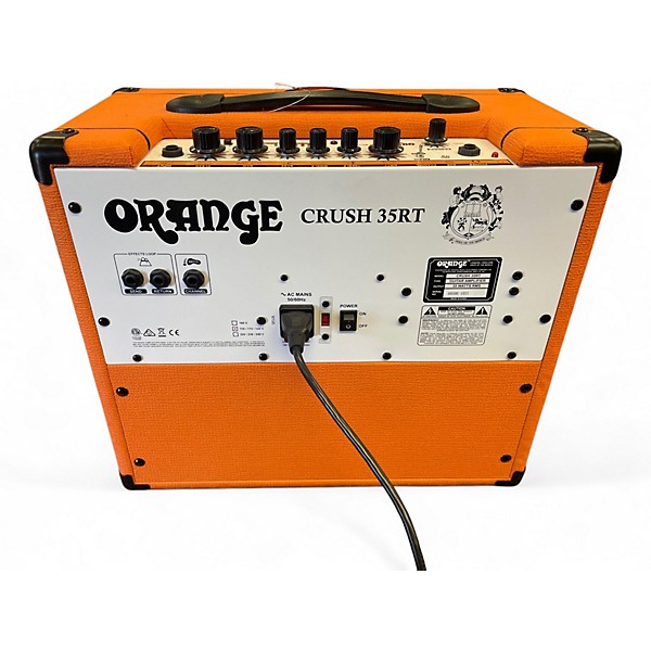 Used Orange Amplifiers Crush 35RT Guitar Combo Amp
