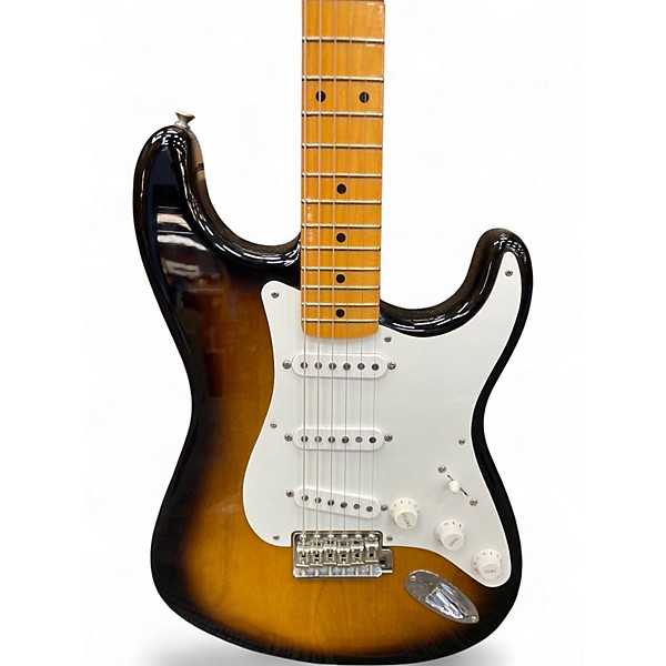 Used Fender American Original 50s Stratocaster 2 tone sunburst Solid Body Electric Guitar