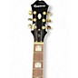Used Epiphone EJ200CE Black Acoustic Electric Guitar