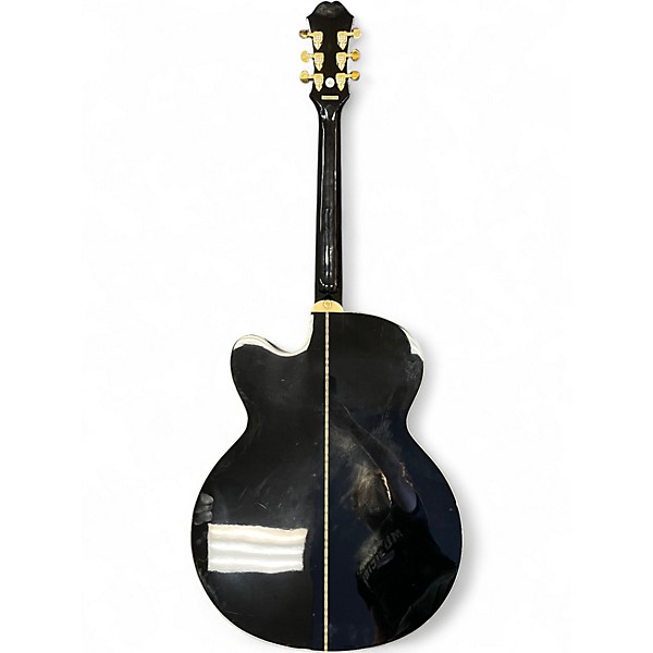 Used Epiphone EJ200CE Black Acoustic Electric Guitar