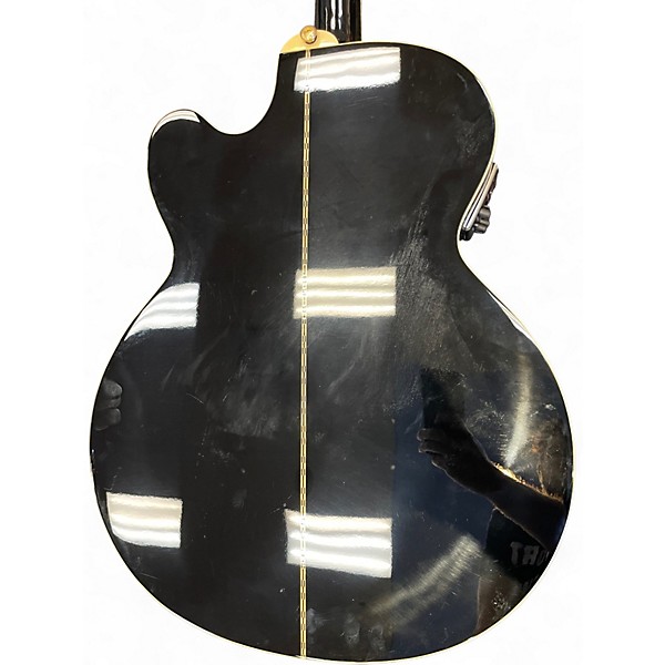 Used Epiphone EJ200CE Black Acoustic Electric Guitar