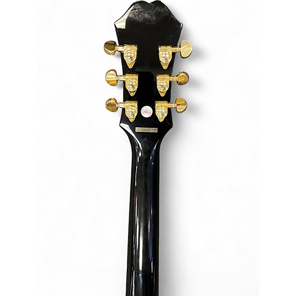 Used Epiphone EJ200CE Black Acoustic Electric Guitar