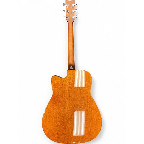 Used Yamaha FGX800C Tobacco Burst Acoustic Electric Guitar