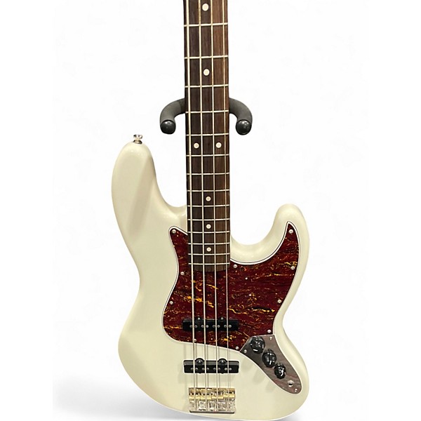 Used Squier Classic Vibe 1960S Jazz Bass Olympic White Electric Bass Guitar