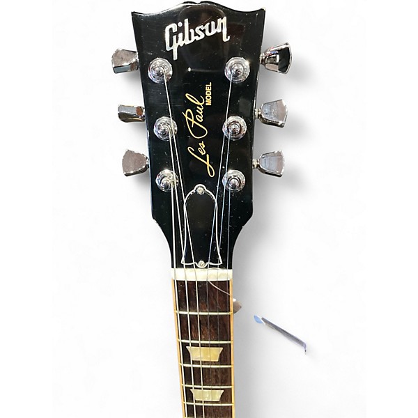 Used 2013 Gibson Les Paul Traditional Pro V Vintage Sunburst Solid Body Electric Guitar