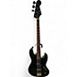 Used 2018 Fender Aerodyne Jazz Bass Black Electric Bass Guitar thumbnail